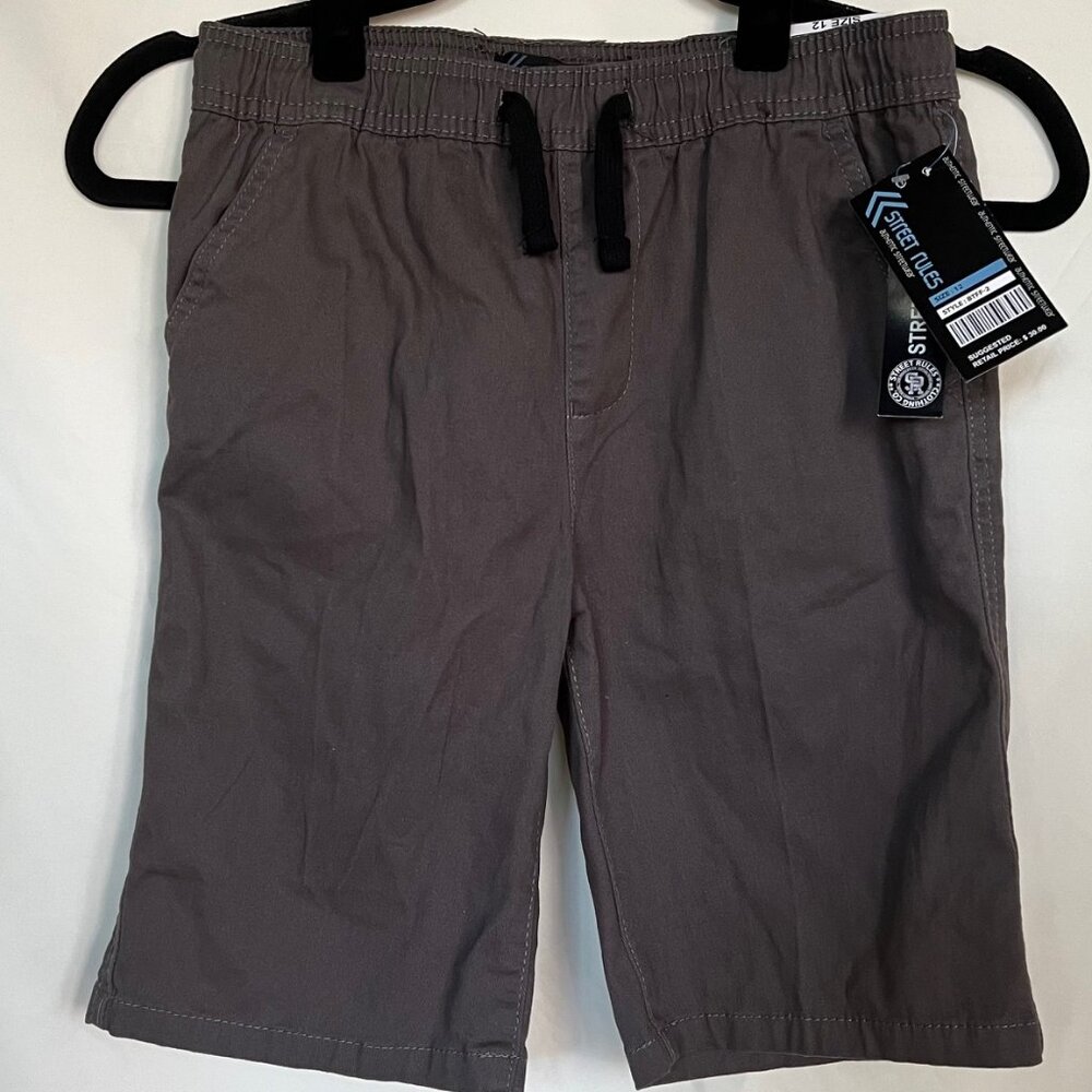 Street Rules Boy’s Gray Shorts Size 12